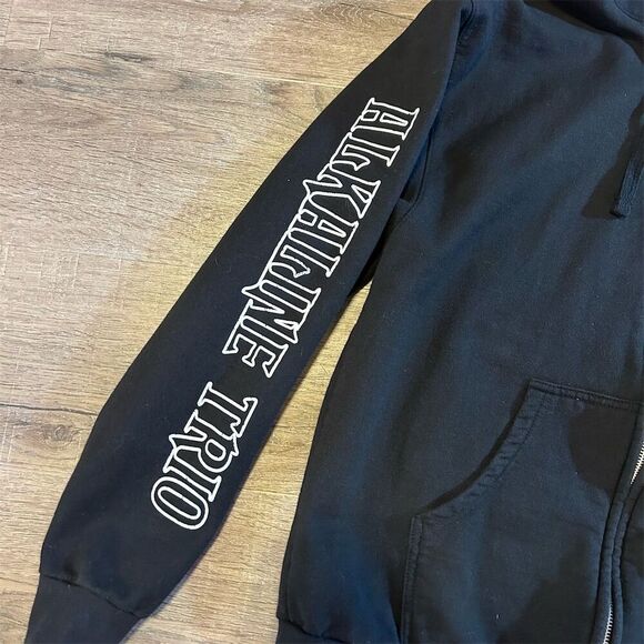 Alkaline Trio Black Zip-Up Hoodie Jacket Size L - Picture 2 of 12
